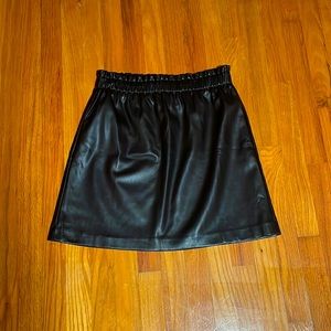 Loft Pleather Skirt